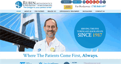 Desktop Screenshot of drrubinortho.com